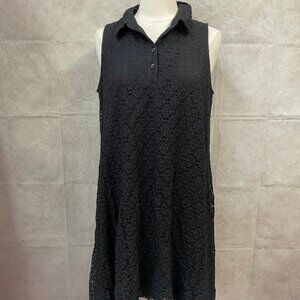 Dana Buchman Women's Sleeveless Dress Black